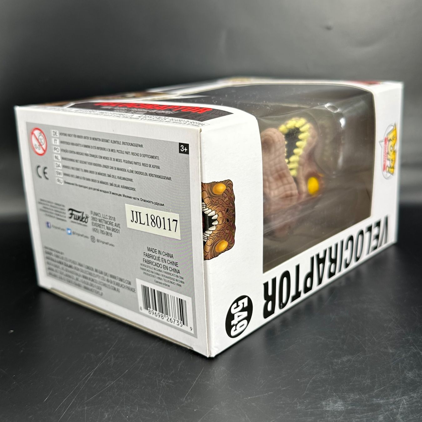 Funko Statuette: Funko Pop Jurassic Park Velociraptor 549 – Usato da Düdingen venduto da Nerdworld 3