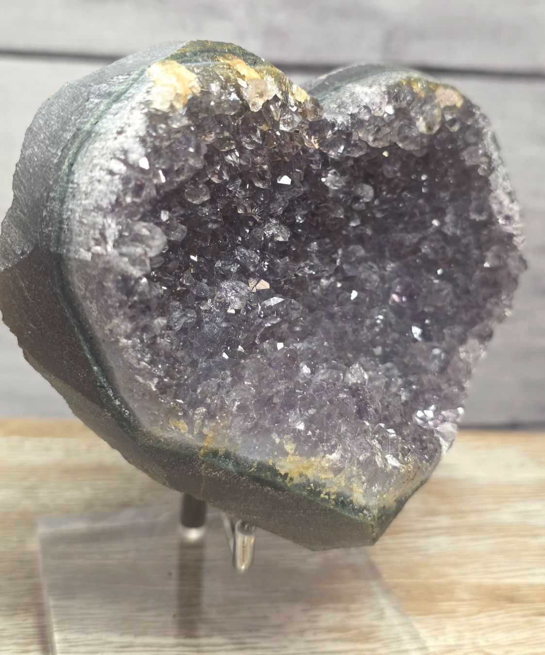 Minerali & Pietre curative: Amethyst Herz 510g – Nuovo e nell'imballaggio originale da Matzingen venduto da Shay_Crystalz 1
