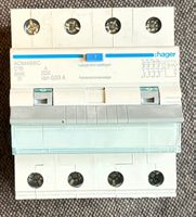 Fehlerstrom-Leitungsschutzschalter Hager ADM466C 4P 6kA C-16