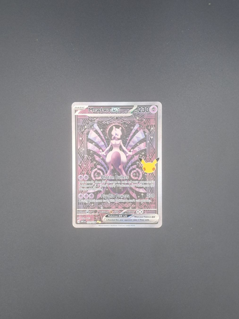 Pokémon Carte collezionabili: Mewtwo Celebration EN – Nuovo (secondo la descrizione) da Attinghausen venduto da UltimateNerd