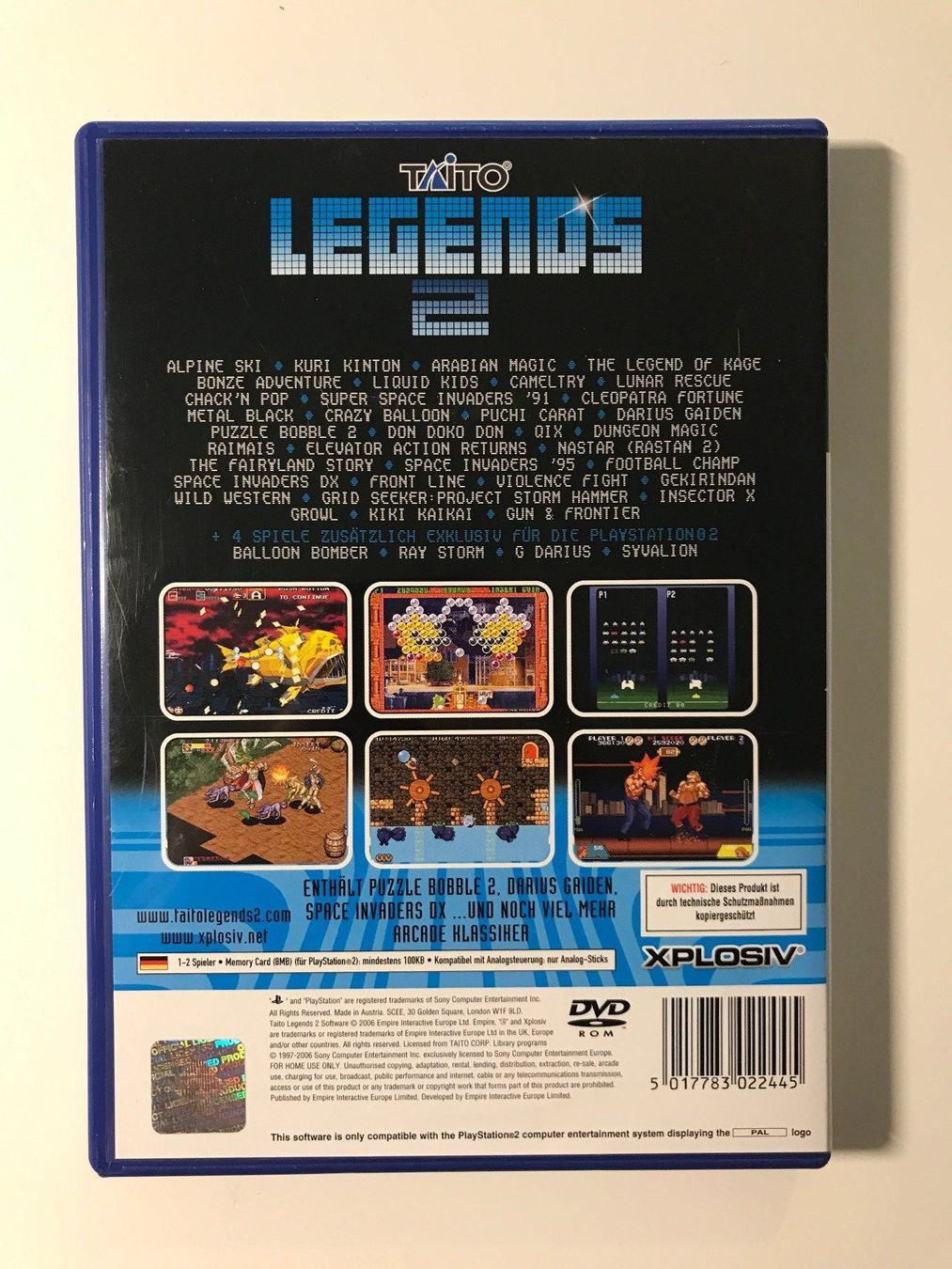 Giochi: PS2 - Taito Legends 2 ( CIB ) – Usato da Allschwil venduto da Bullach 1