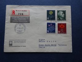 1947 Pro Juventute FDC