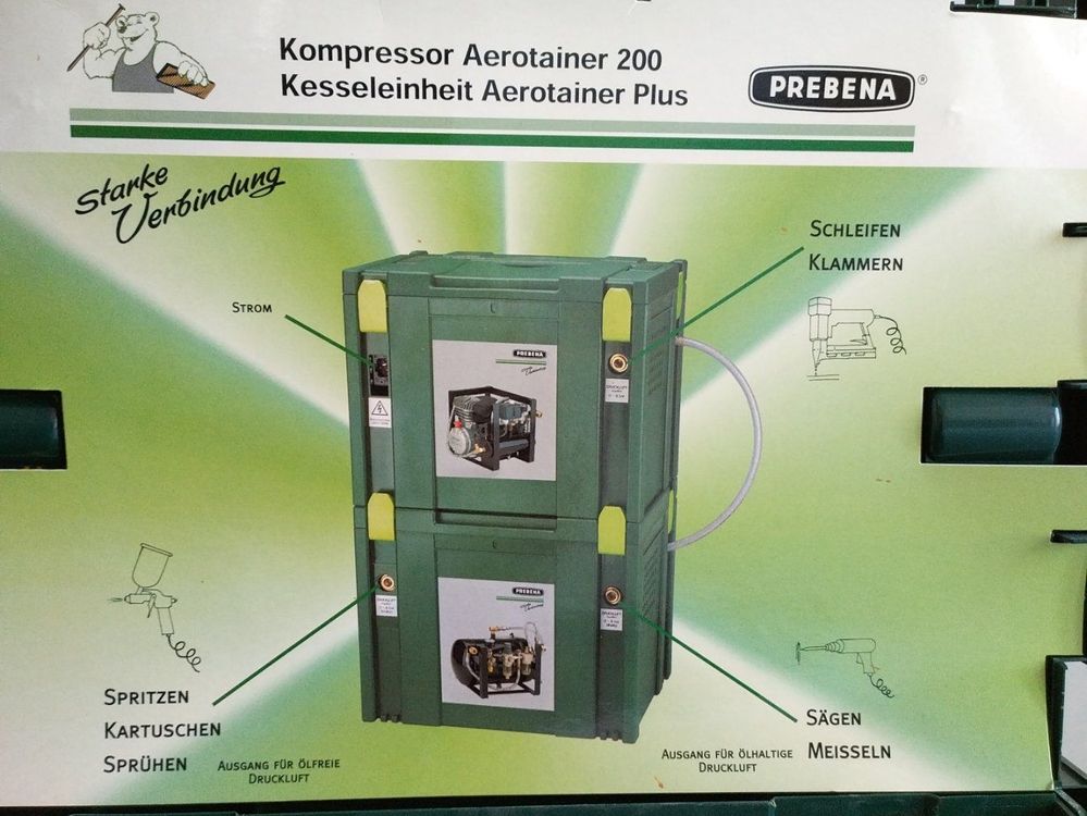 PREBENA Kompressor im Systainer, klein und handlich (Gebraucht) in ...