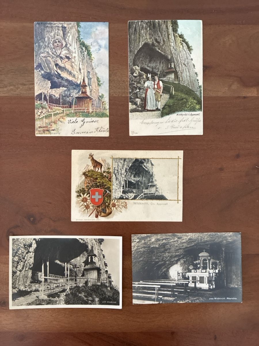 Cartes postales: 10 Ansichtskarten Schweiz vom Wildkirchli AP. B – D'occasion à Oftringen par Cla.vD.74