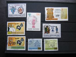 Vatikan 1979 / 1983  Marken gestempelt