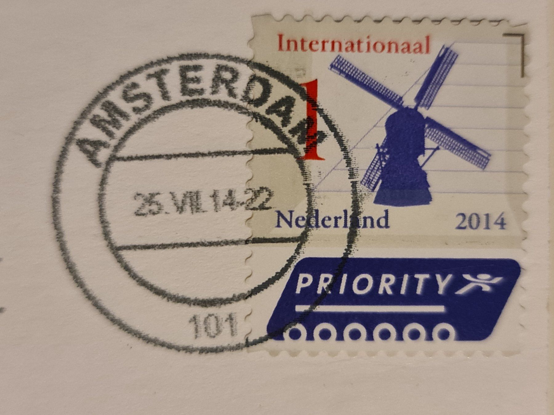 Cartoline postali: Ansichtskarte Amsterdam Niederlande 2014 – Usato da Dintikon venduto da Vexi 1