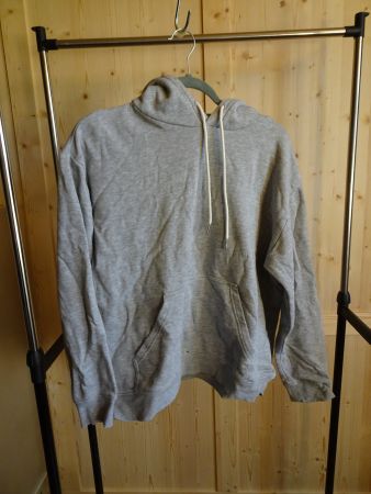 Kapuzen Pullover von H&M grau Gr. L - 422126
