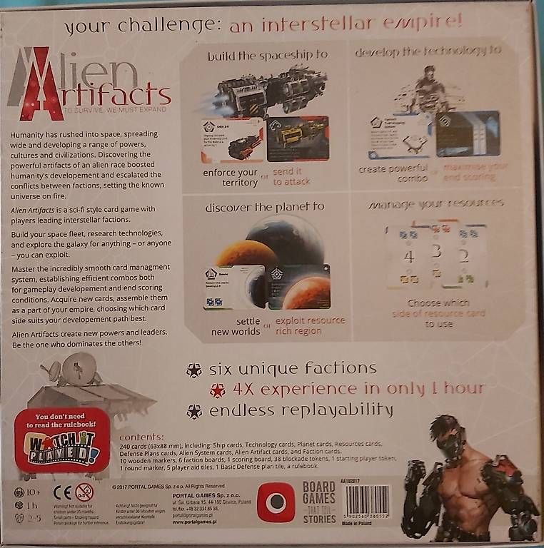 Giochi: Jeux de société Alien Artifacts – Usato da Martigny venduto da Baldur333 1