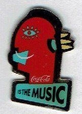 Coca-Cola Plaketten & Abzeichen: Coca Cola is the Music – Gebraucht aus Hinterkappelen von Schampus