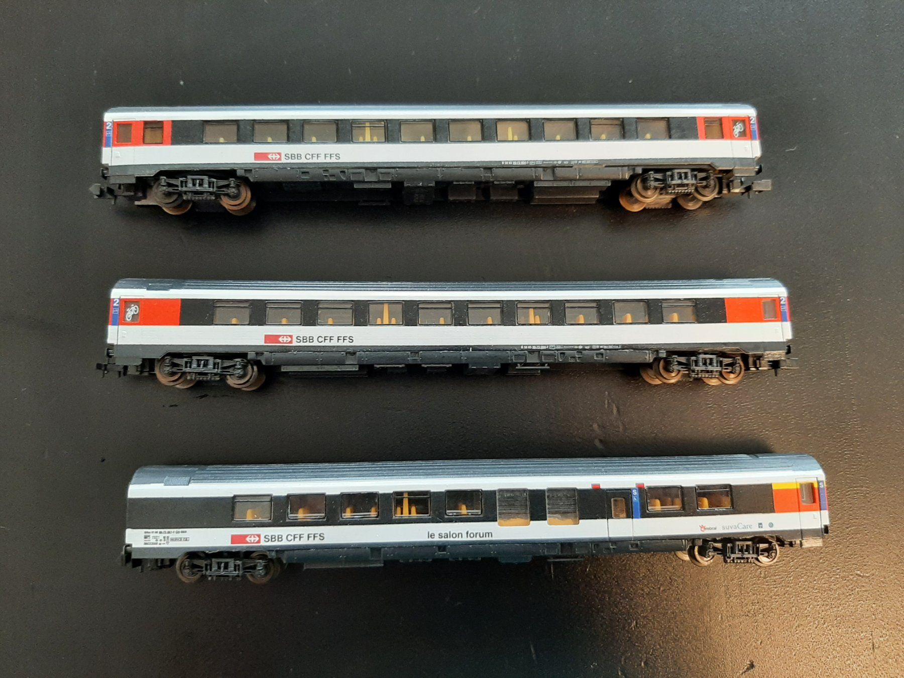 Modellini di ferrovie: Coffret Eurofima SBB Refit – Usato da Colombier NE venduto da Couscous12 2