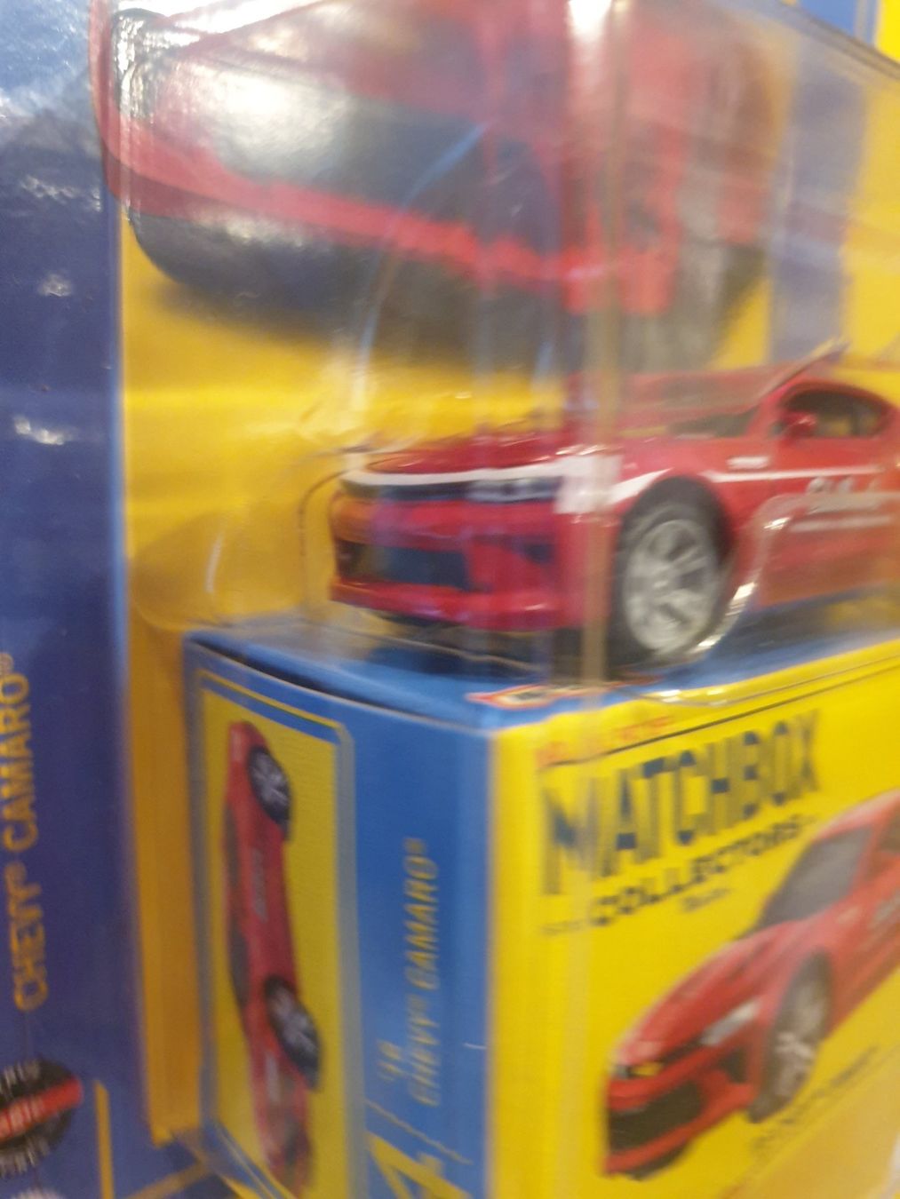 Matchbox Modellini d'auto: Matchbox '16 CHEVY CAMARO – Nuovo e nell'imballaggio originale da Oftringen venduto da Rotor 3