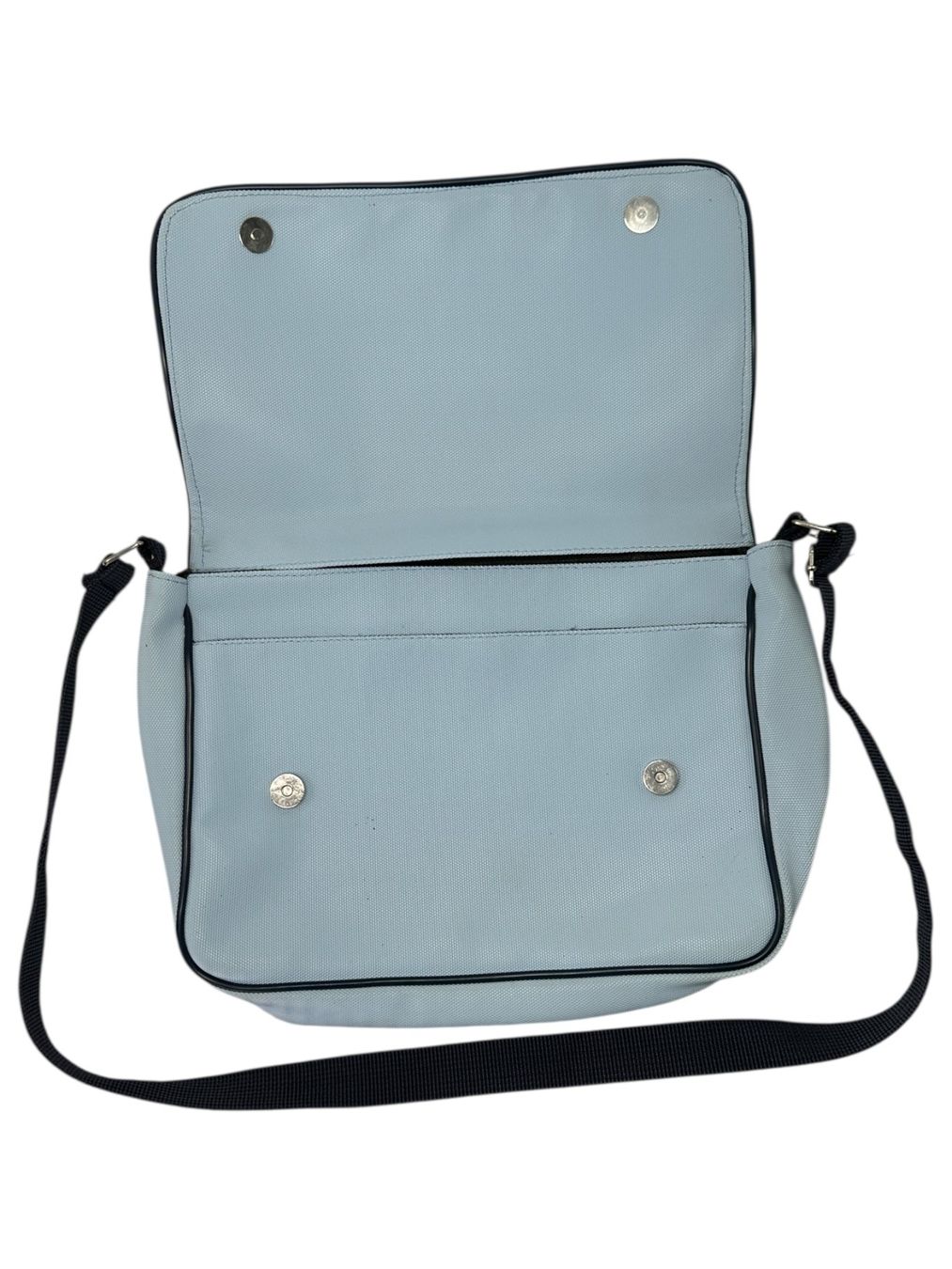 Lacoste Borse: Sac à bandoulière LACOSTE bleu clair – Usato da Morges venduto da objetsdepoque 1