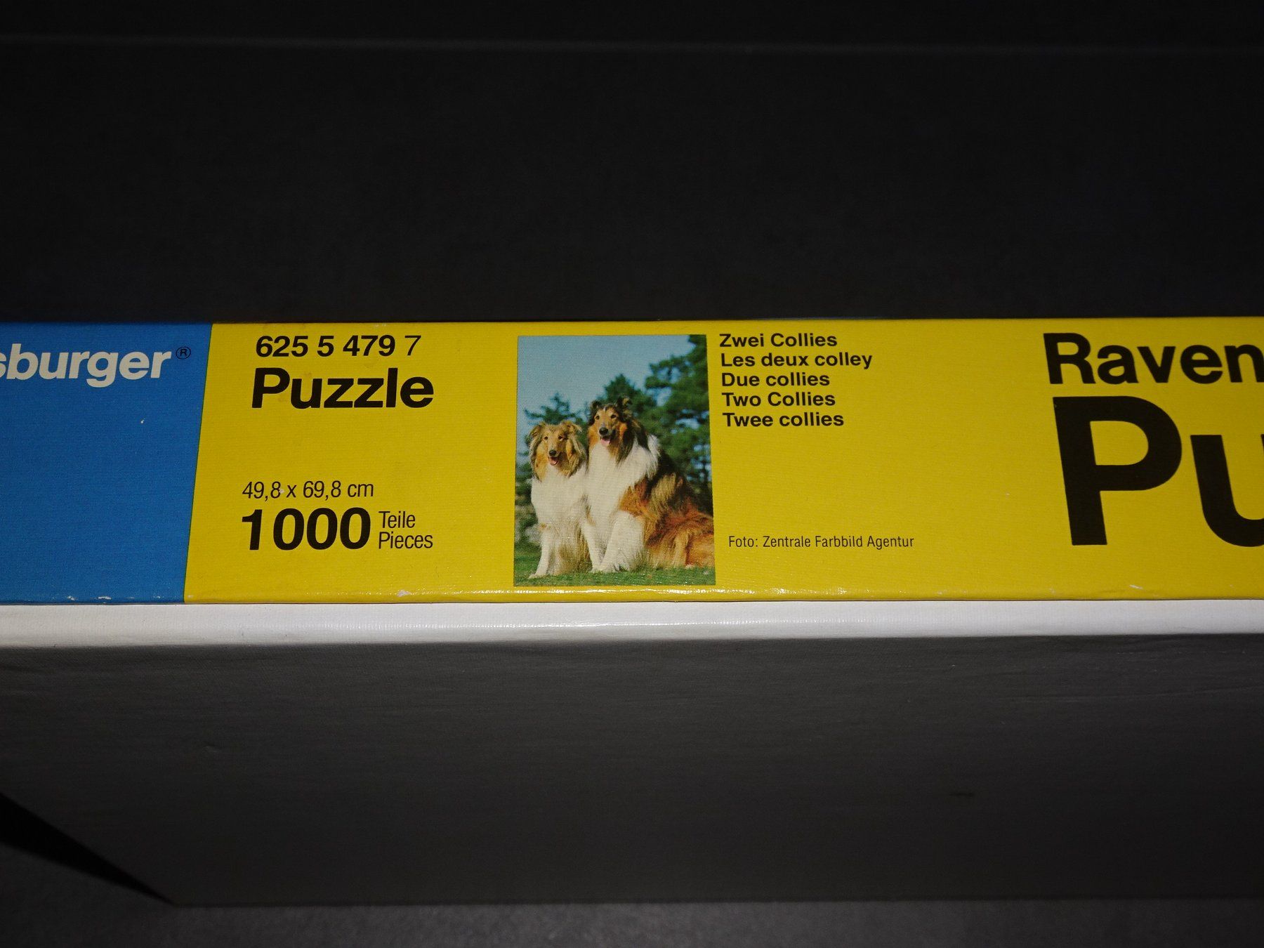 Ravensburger Puzzles: Ravensburger Puzzle 1000 Teile Collie Hunde – D'occasion à Bassersdorf par Brilliance 1