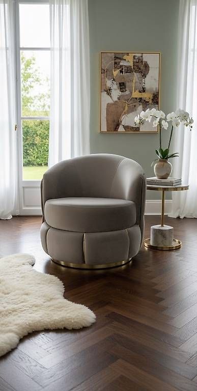 Sessel: Elegante Samt-Sessel – Gebraucht aus Aarburg von BruceWayne7