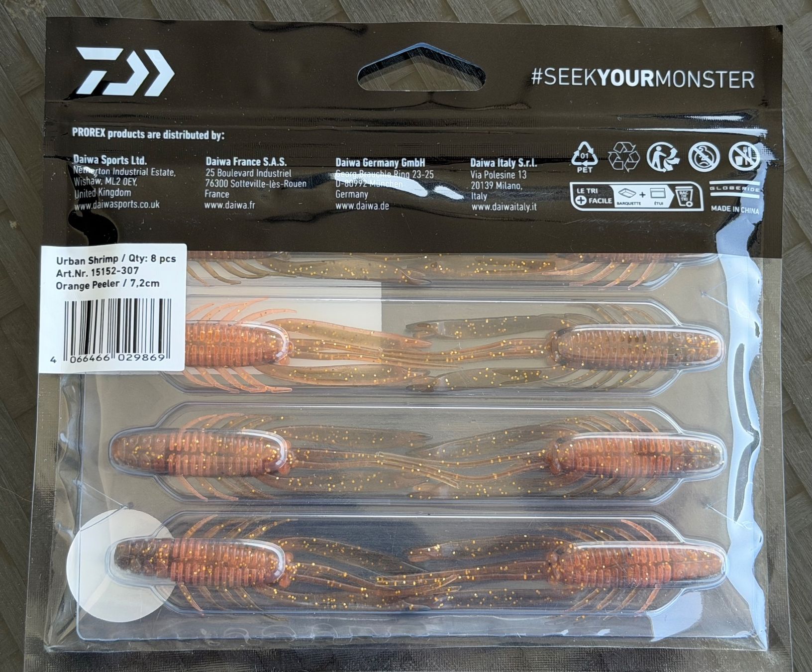 Daiwa Köder: Daiwa Prorex Urban Shrimp - 7.2cm – Neu und originalverpackt aus Widnau von Fishingtackle_Oggy 2