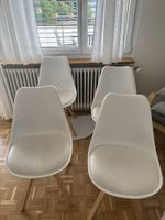 Esszimmerstühle 4er Set weiss