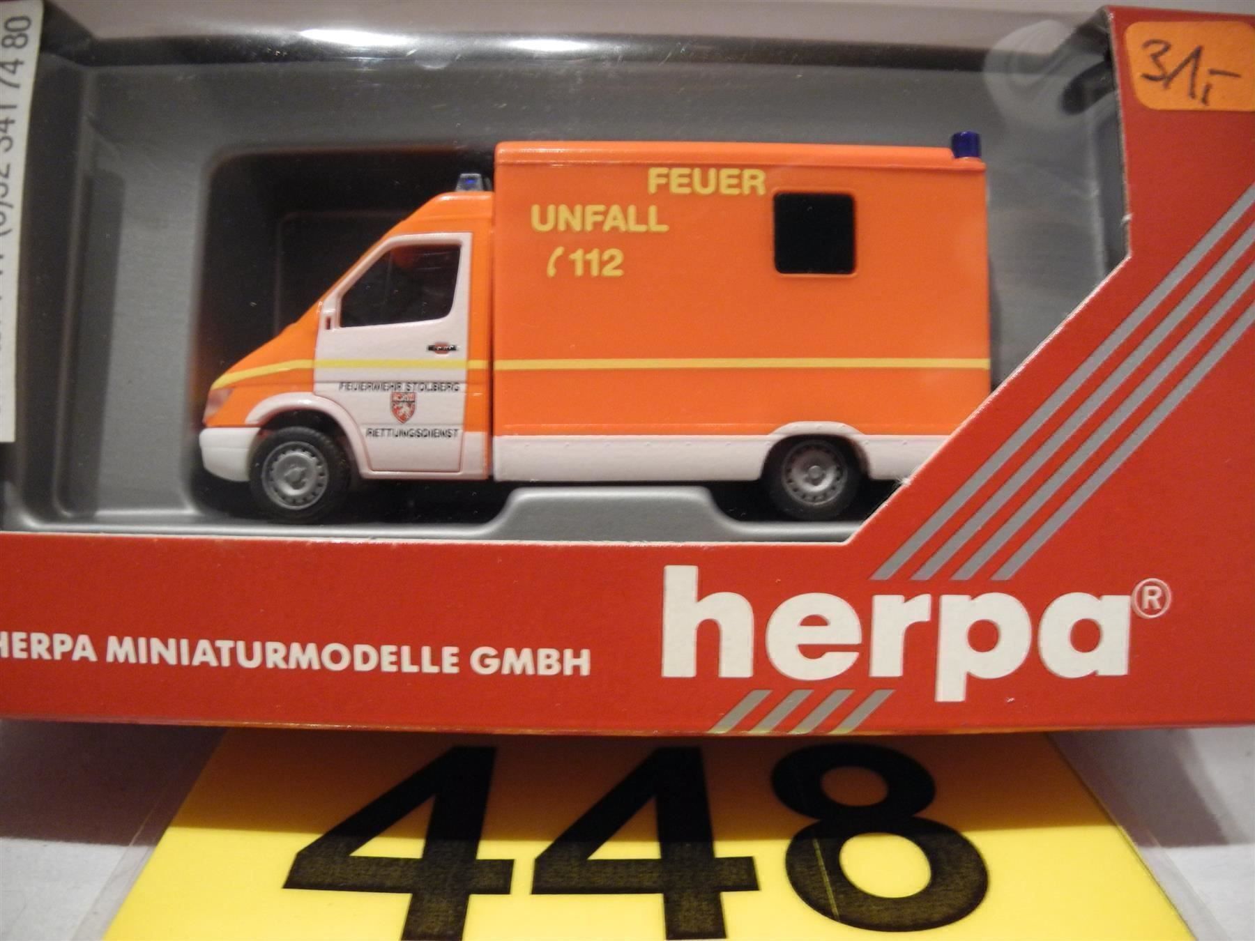 Herpa Modellautos: Herpa 045681,Fire Dept Stollberg, Nr.448 – Neu und originalverpackt aus Kottwil von Crazyrolf