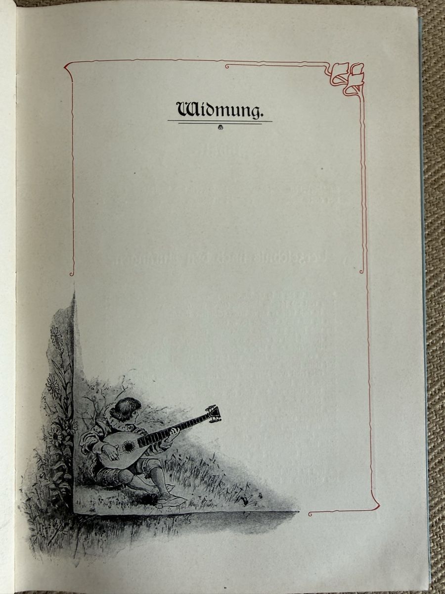 Libri: KNOSPEN & BLÜTHEN Jugendstil Lyrik Buch – Usato da Konolfingen venduto da petzipetz 2