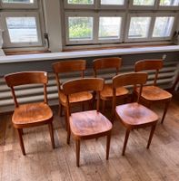 6 Beizenstühle, Werkentwurf, Dietiker, 30er Jahren