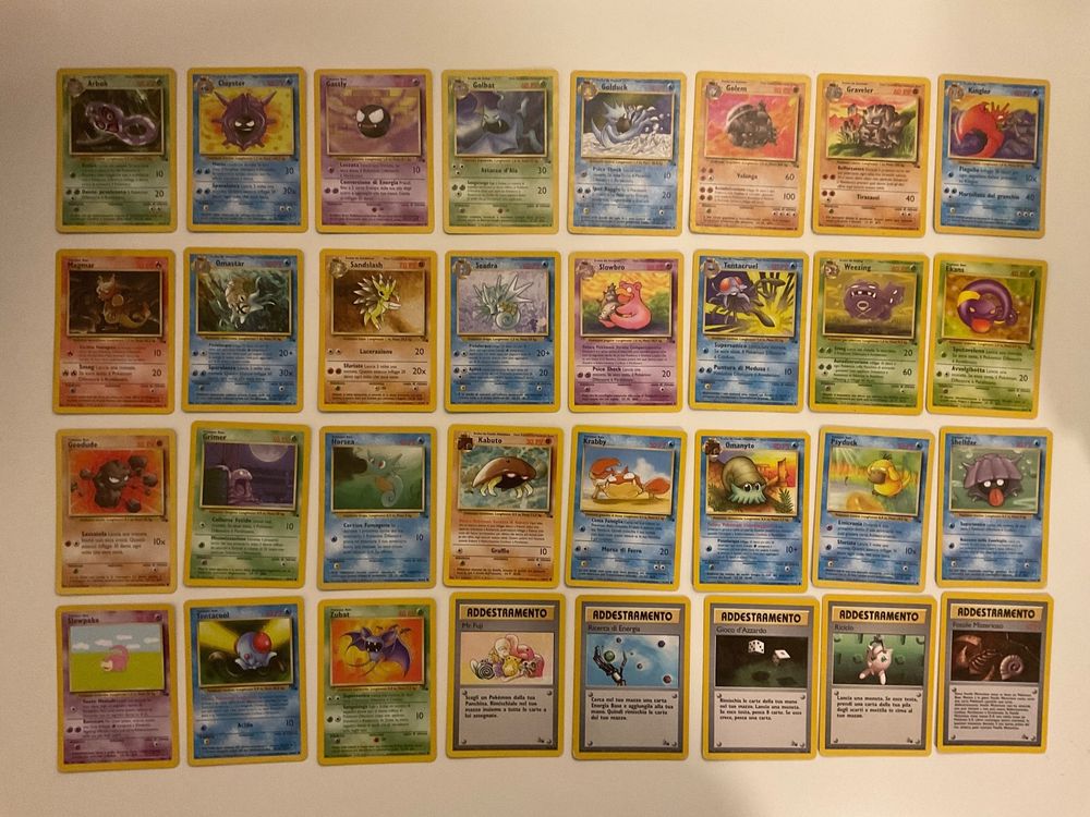 Pokemon FOSSIL SET COMPLETE Kaufen auf Ricardo
