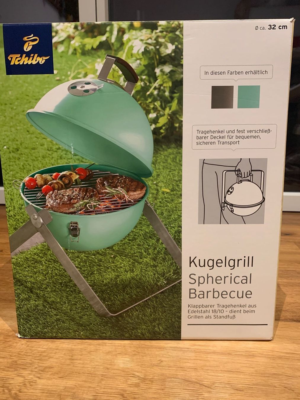 Griglie: Kugelgrill neu – Nuovo e nell'imballaggio originale da Sursee venduto da roremajaba