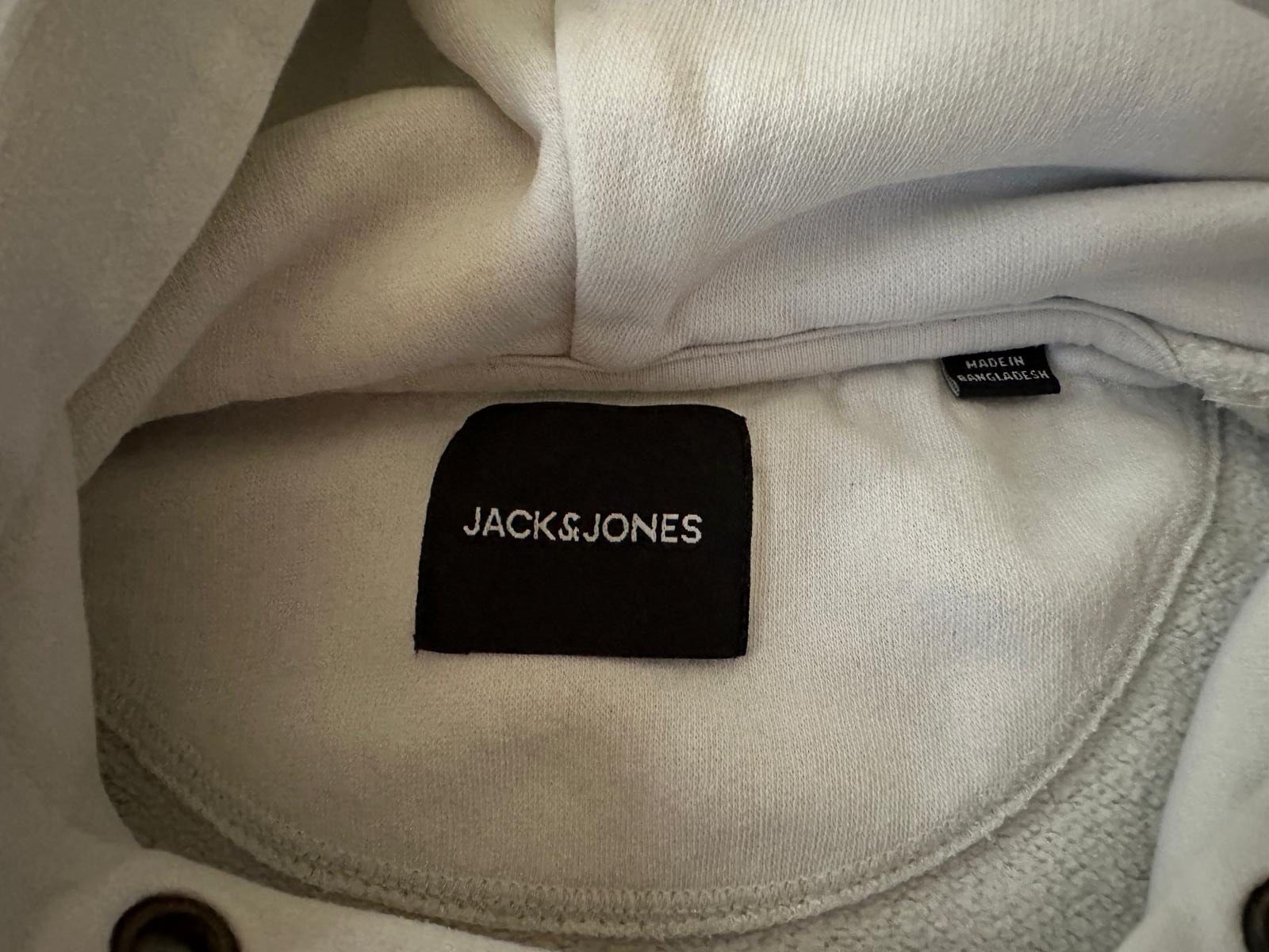 Jack & Jones Pullover & Sweatshirts: Jack & Jones Kapuzenpullover, off-white, Herren Grösse M – Gebraucht aus Rheinfelden von Thomasm264 2