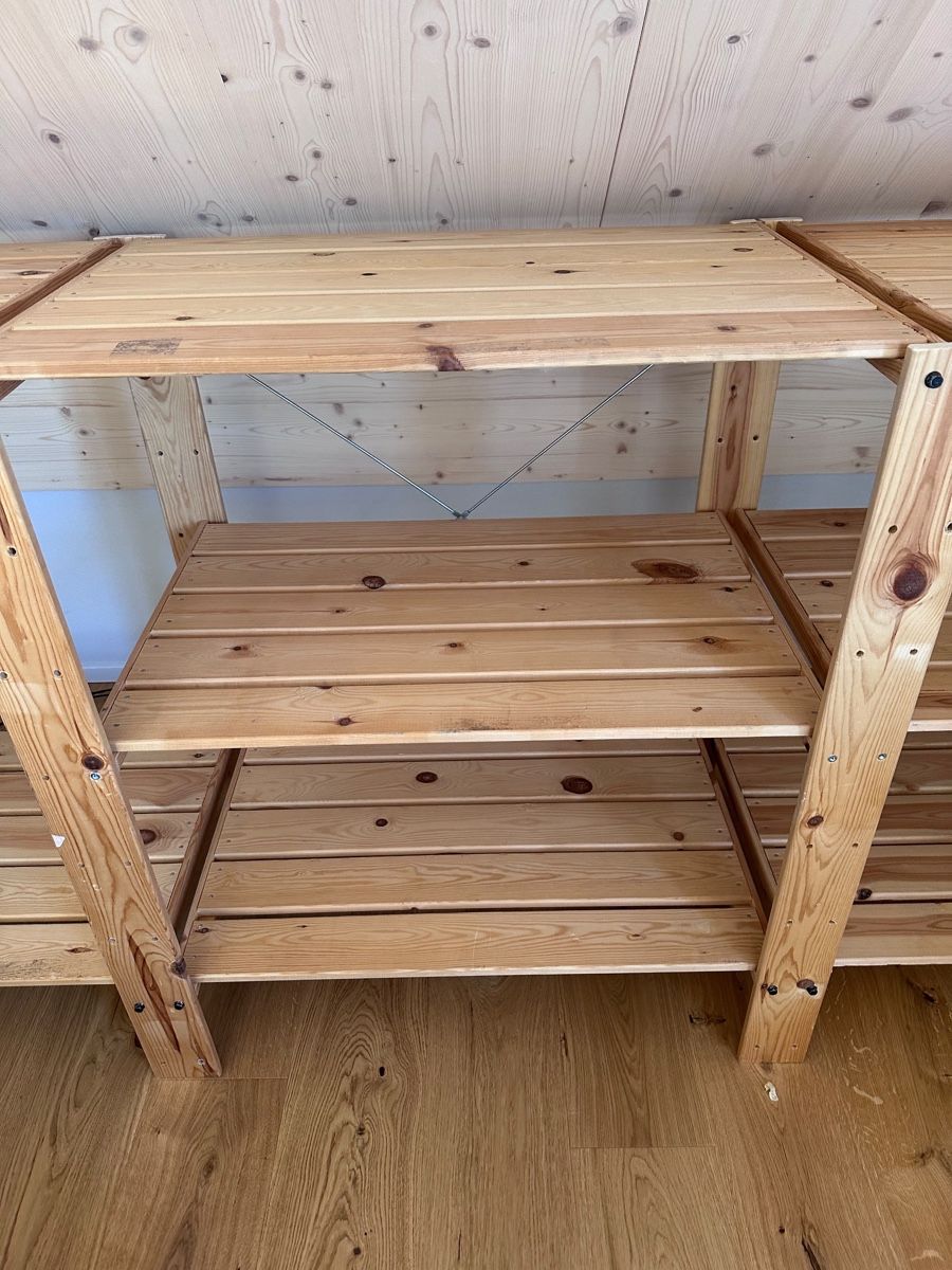 Articoli in legno: IKEAHolz Regal drei Elemente gebraucht – Usato da Othmarsingen venduto da Sandra-24 3