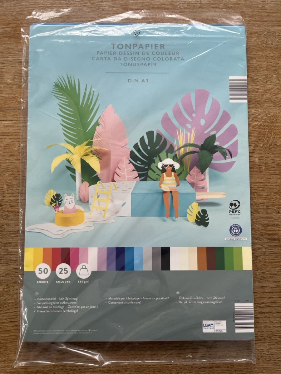 Papiere: Tonpapier DIN A3 – Neu und originalverpackt aus Wichtrach von henzmann1