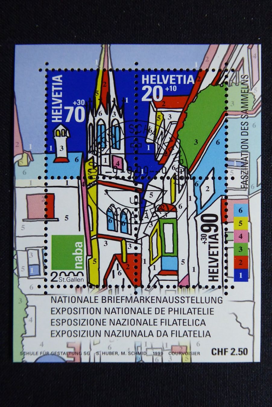 Tutti i francobolli: (B127) 1999: Block W84 ET O – Usato da Basel venduto da scholle50