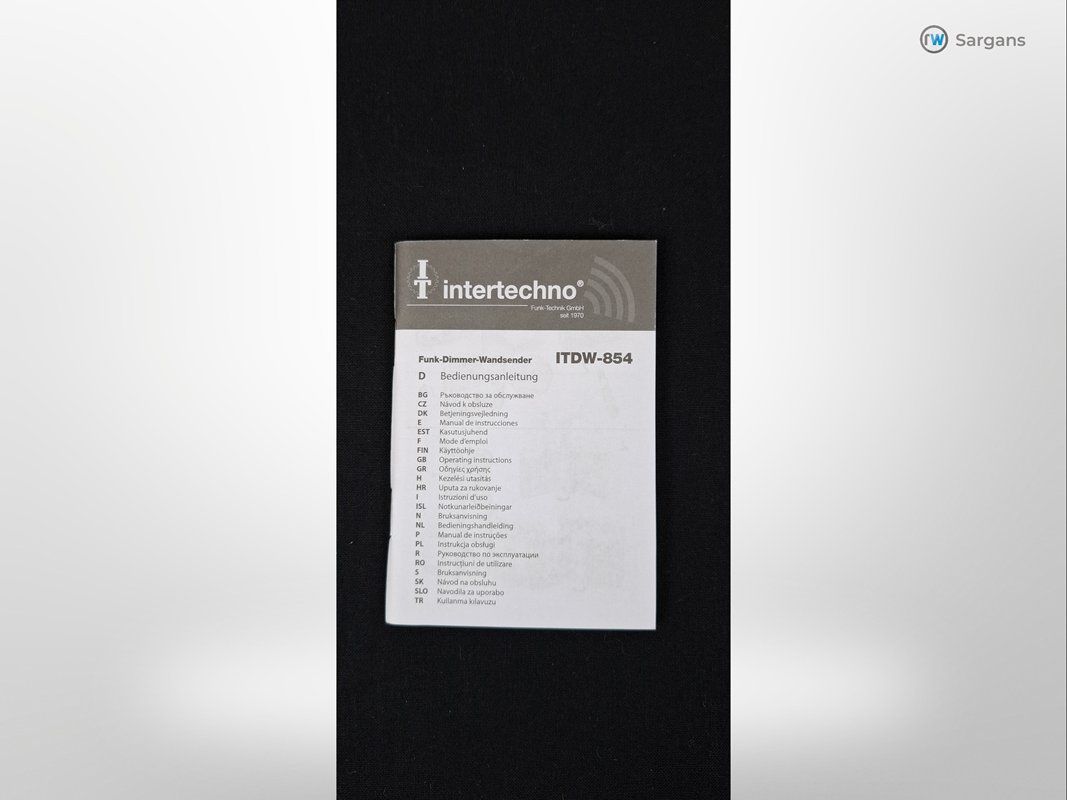 Interruttori: INTERTECHNO Drehdimmer Wandsender Universal – Nuovo (secondo la descrizione) da Sargans venduto da Restwert_Sargans 1