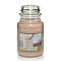 Yankee Candle Cinnamon Vanilla Large Jar - Rarität