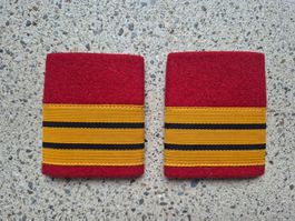Gradabzeichen Patten Set Oberst Artillerie 