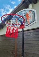 🏀 HUDORA Basketballständer inkl. Ball 165–205 cm (Outdoor)