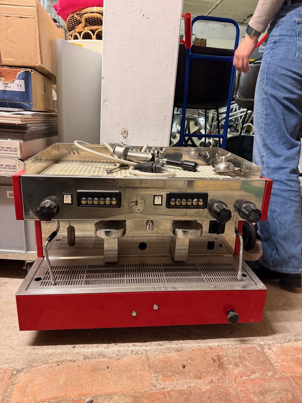 Macchine per caffè & Macchine per espresso: Professionelle 2-Gruppen Espressomaschine GIORDANO – Usato da St. Gallen venduto da TrooperK241