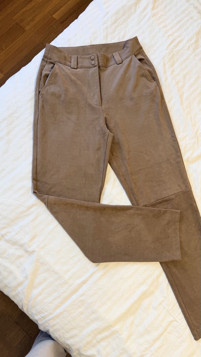 Manor Pantaloni: Manor Hose Gr. S / 36 Wildleder-Optik – Nuovo (secondo la descrizione) da Bonstetten venduto da AngelaF23 4