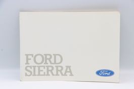 Ford Sierra 1988 Betriebsanleitung