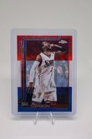 2025-26 Topps Chrome Update Allen Iverson Red White And Blue