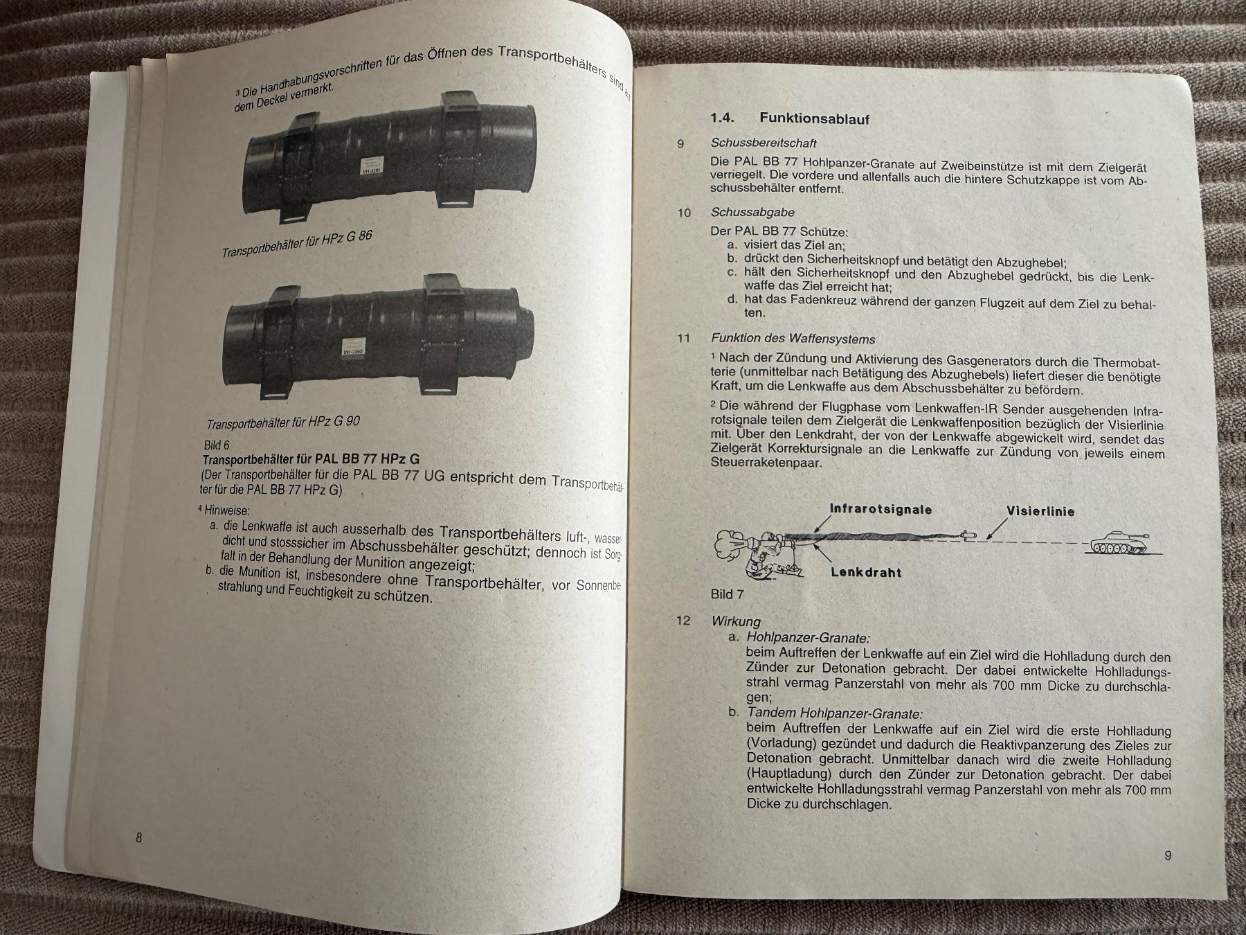 Livres: Reglement: Panzerabwehrlenkwaffe BB77- Schweizer Armee – D'occasion à Brütten par Hst1 4