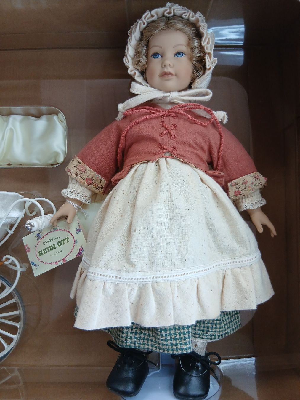 Heidi ott Bambole: Märklin Sammelpuppe 1611 Heidi Ott – Nuovo e nell'imballaggio originale da Adligenswil venduto da karinma 3