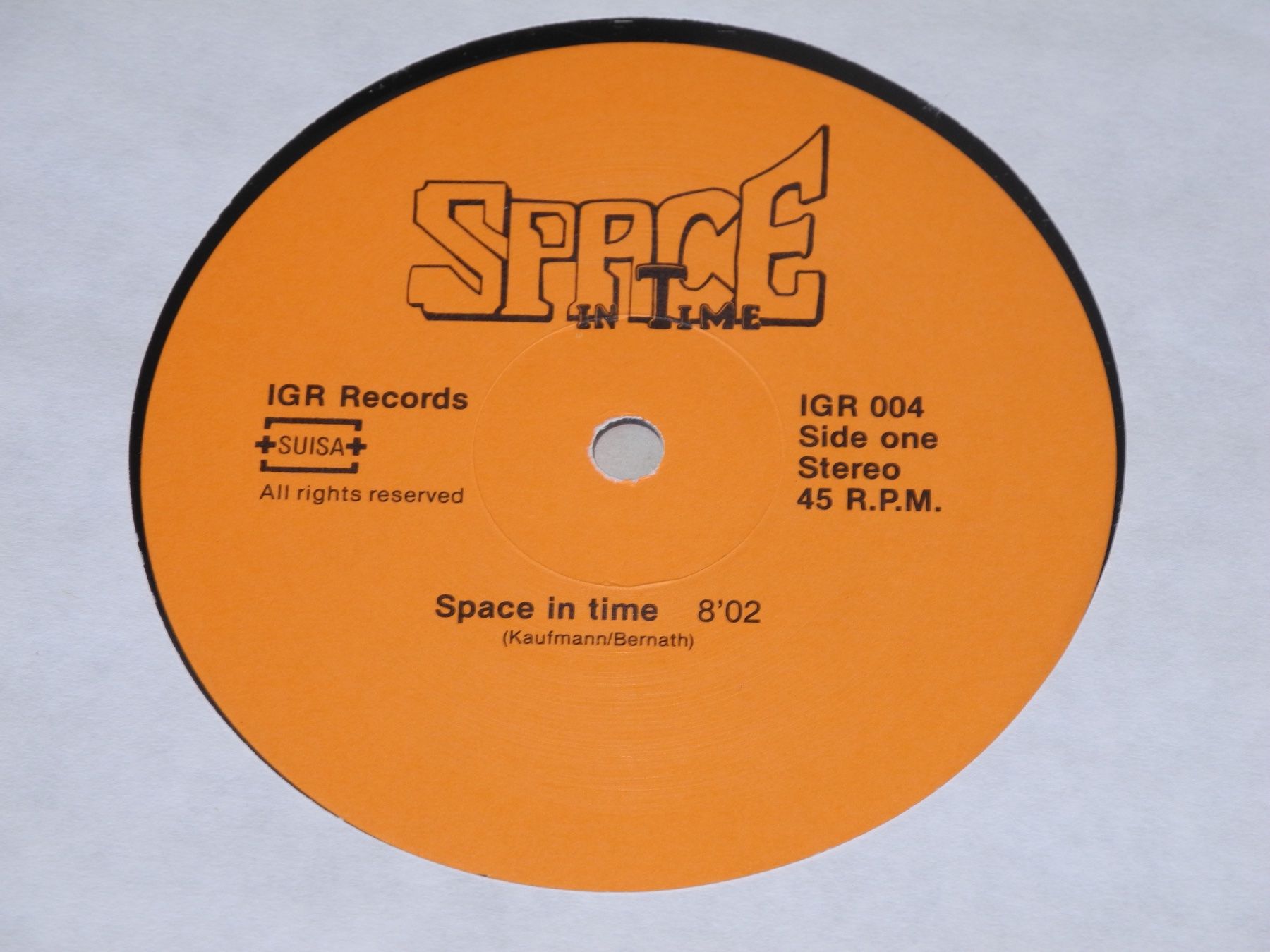 Dischi in vinile: SPACE IN TIME: SAME - IGR RECORDS - SWISS – Nuovo (secondo la descrizione) da Fahrwangen venduto da Swirl2 2