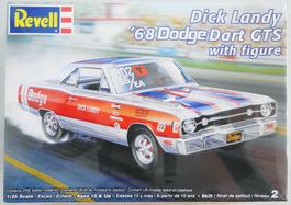 Revell Dick Landy '68 Dodge Dart GTS with Figure 1:25