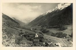 Ferden  VS  im Lötschental  mit Bietschhorn