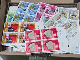 250g abgelöste Schweizer Briefmarken ab 1.--
