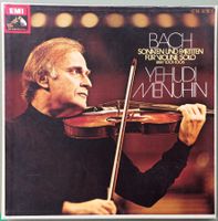 3 LP - Yehudi Menuhin - Violin Sonaten und Partiten