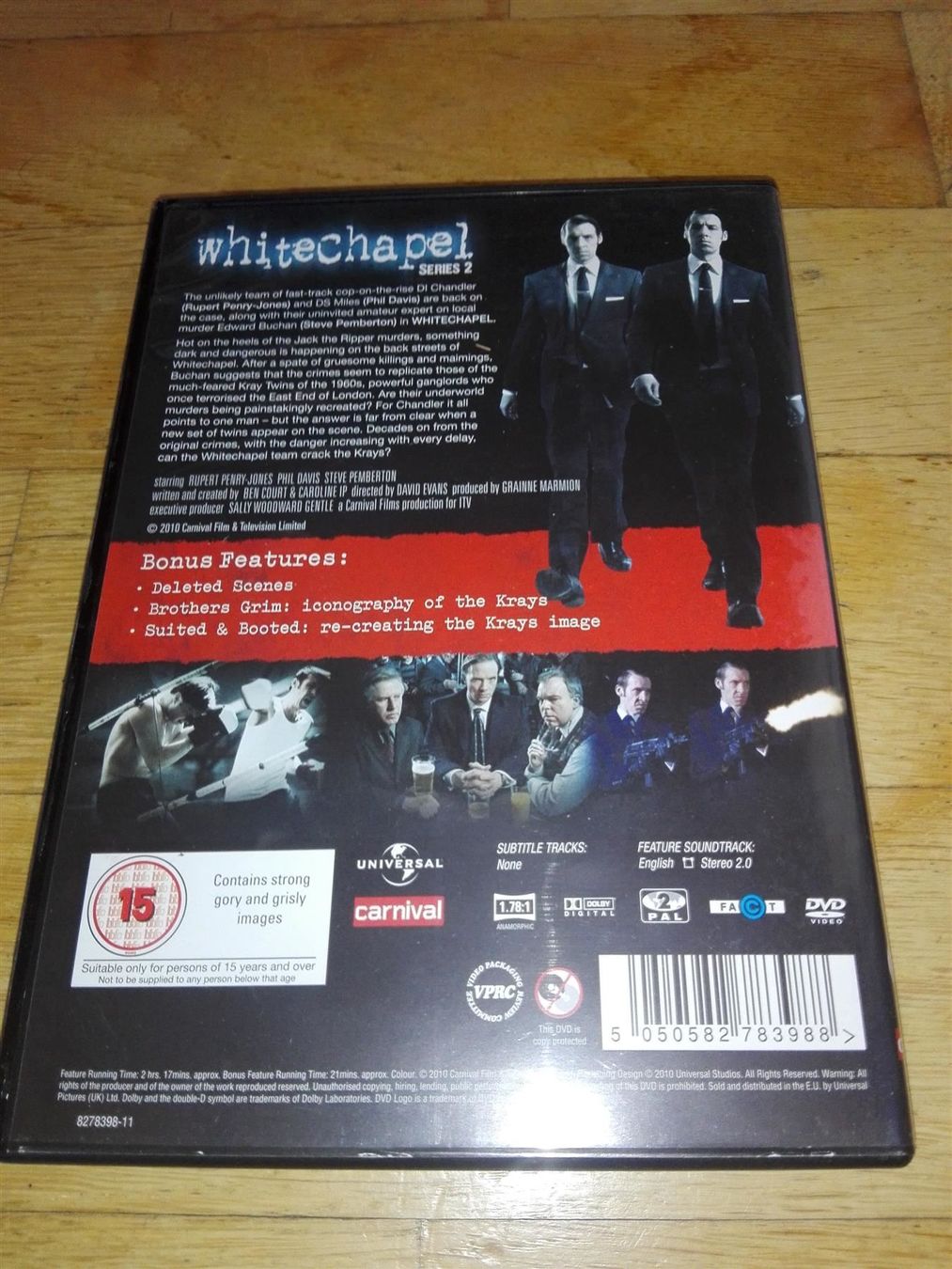Tutti i DVDs: Whitechapel (Series 1 & 2)  UK-Import – Usato da St.Galllen venduto da elkaphone 4