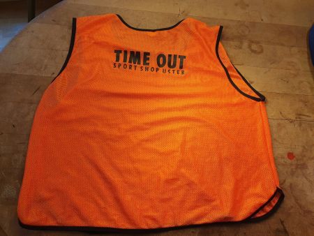 Sport Kennzeichnungsweste orange