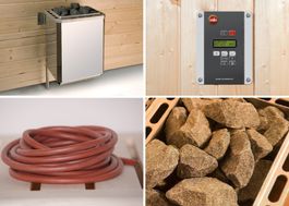 Weka Bio S Sauna-Dampfbad Ofenset