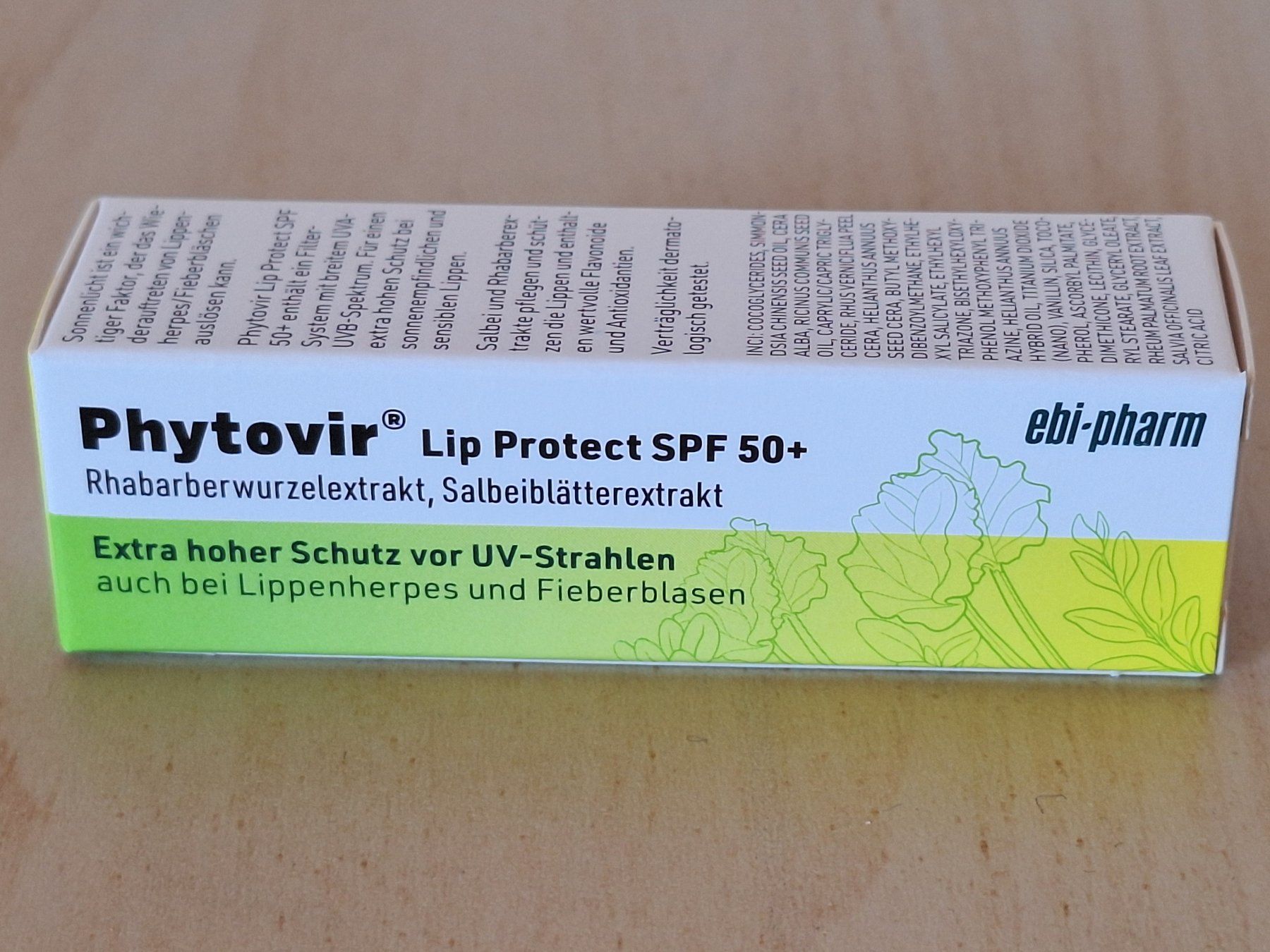 Cura del viso: Phytovir Lip Protect SPF 50+ – Nuovo e nell'imballaggio originale da Worb venduto da geo_zbd8