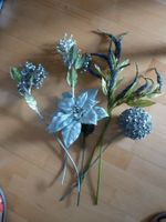 Kunstblumen Winter 6 Stück