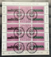 Selten Kleinbogen - "Gotthard Bahn 100 Jahre 1882-1982"
